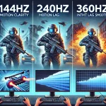 144Hz, 240Hz ve 360Hz Monitörler Karşılaştırması.webp