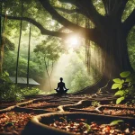 Doğada topraklanma teknikleri ağaç altında meditasyon.webp