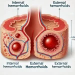 Hamilelikte Hemoroid Tıbbi İllüstrasyonu.webp