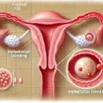 Yerleşme kanaması döllenmiş yumurtanın rahim duvarına tutunması.webp