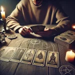 Tarot açılımına başlamadan önce niyet belirlemek.webp